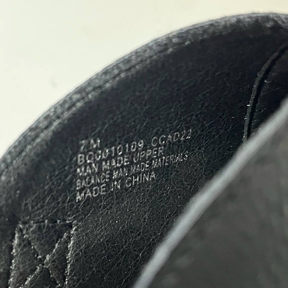 BOC Born Cecila Black Leather Platform Mules Clog Size 7M - Picture 7 of 8